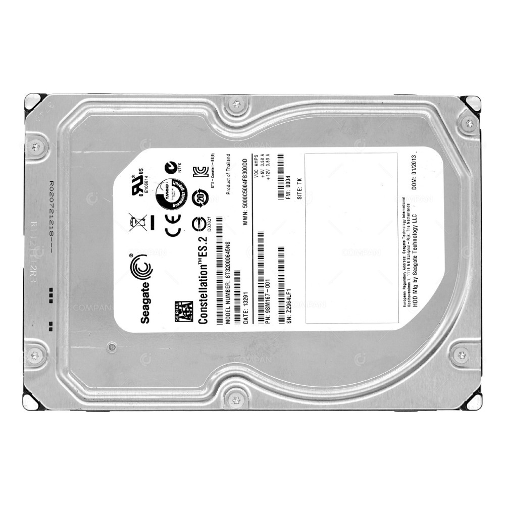 ST32000645NS SEAGATE HDD 2TB 7.2K SATA 6G 3.5" LFF HOT-SWAP